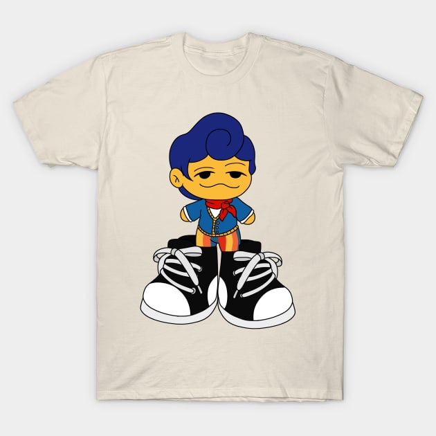 wally darling and his big shoes T-Shirt by LillyTheChibi